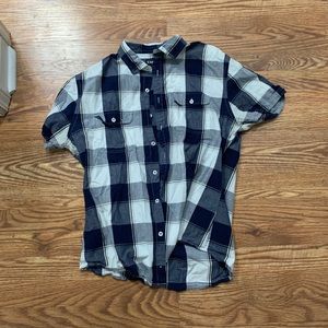 Express short sleeve dress shirt size large